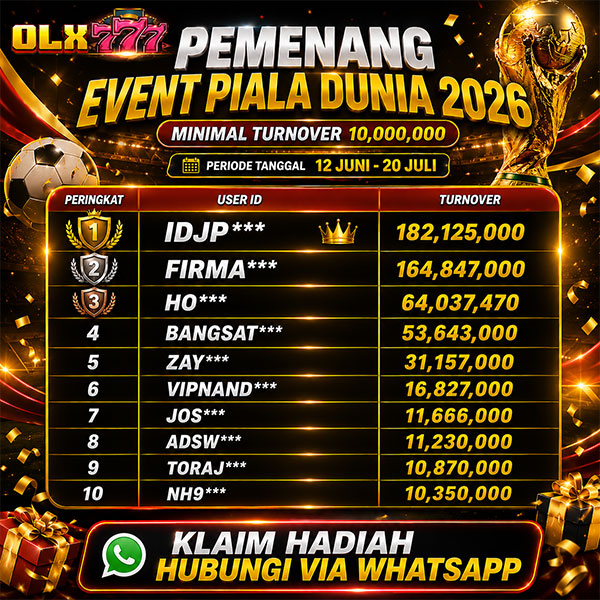 Juara Event Piala Dunia 2026
